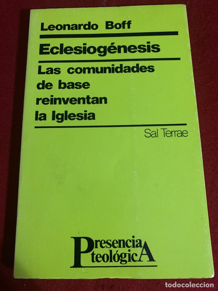 Libros de segunda mano: Eclesiog&eacute;nesis. Las comunidades tema se reinventan la Iglesia. Leonardo Boff. - Foto 1
