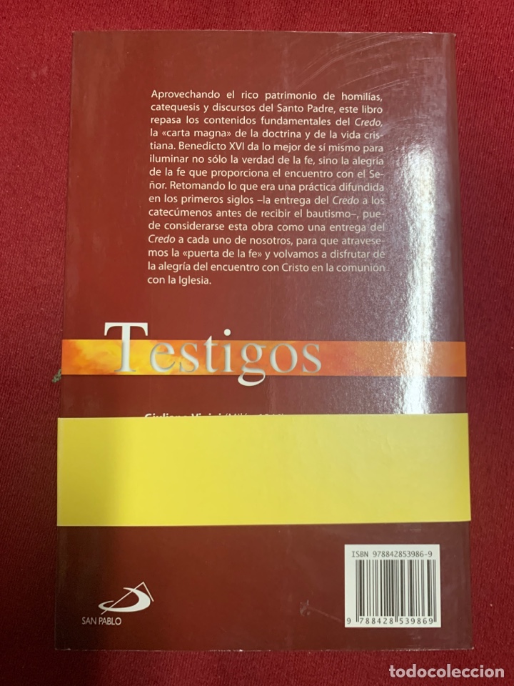 Libros de segunda mano: La alegr&iacute;a de la fe. Benedicto XVI. A ESTRENAR!! - Foto 2