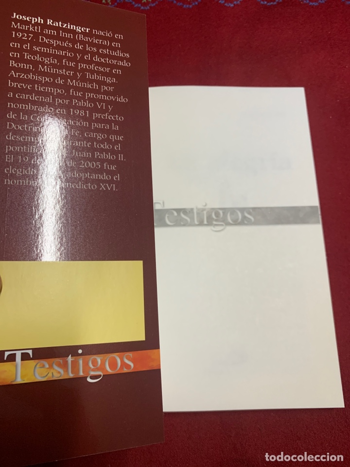 Libros de segunda mano: La alegr&iacute;a de la fe. Benedicto XVI. A ESTRENAR!! - Foto 3