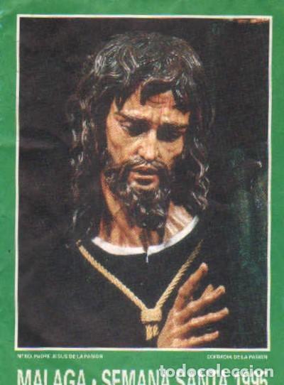 Libros de segunda mano: MALAGA, SEMANA SANTA 1995. HORARIOS E ITINERARIOS DE LAS PROCESIONES. A-SESANTA-2511