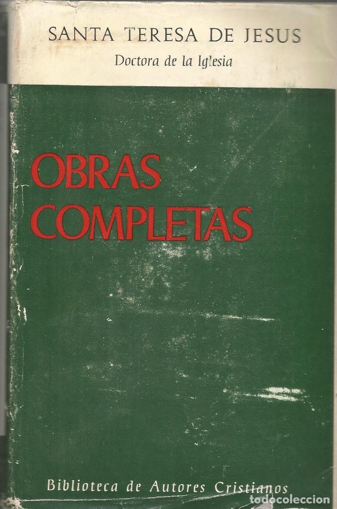 Libros de segunda mano: OBRAS COMPLETAS DE SANTA TERESA - Foto 1