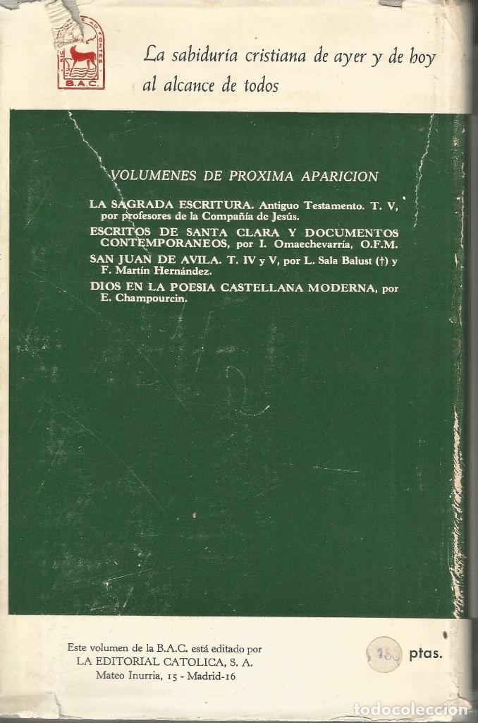 Libros de segunda mano: OBRAS COMPLETAS DE SANTA TERESA - Foto 2