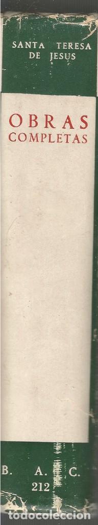 Libros de segunda mano: OBRAS COMPLETAS DE SANTA TERESA - Foto 3