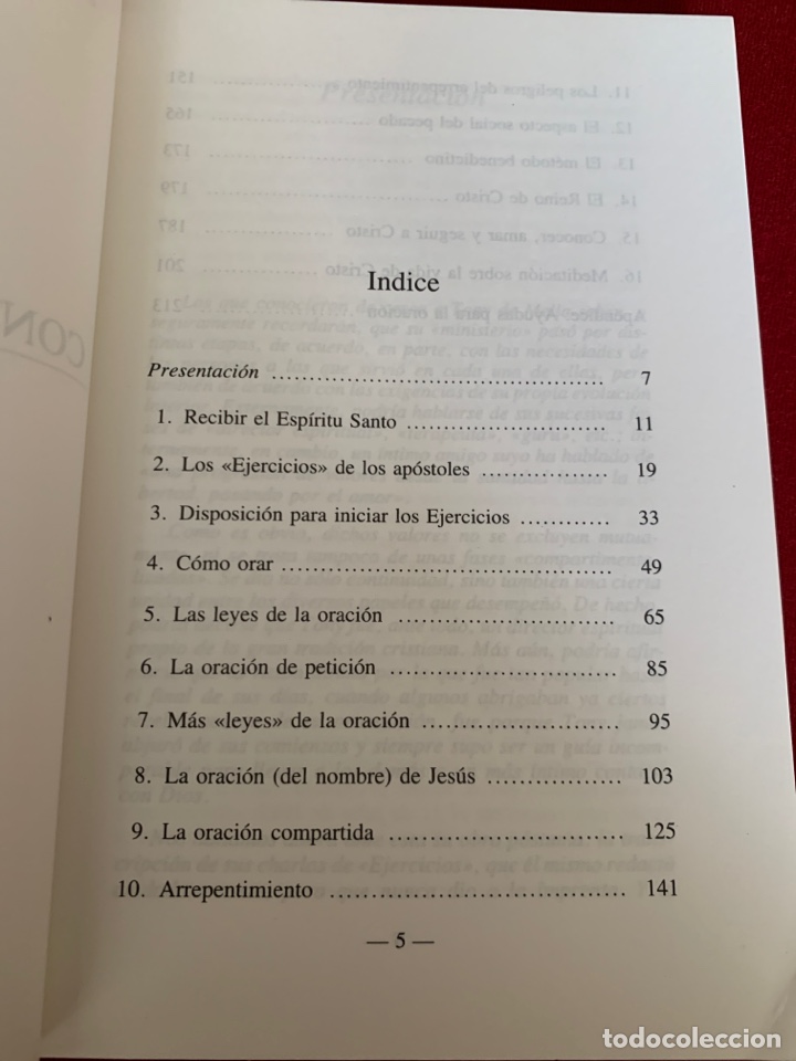 Libros de segunda mano: Contacto con Dios. Charlas de Ejercicios. Anthony de Mello. - Foto 5