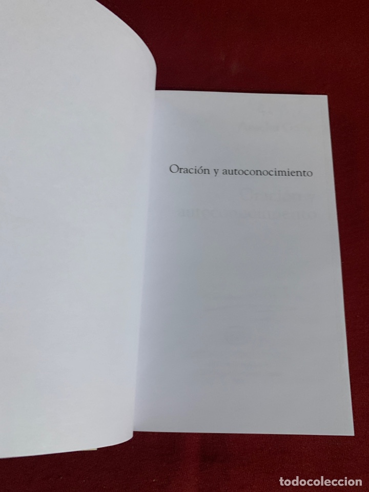 Libros de segunda mano: Oraci&oacute;n y autoconocimiento. Anselm Gr&uuml;n. - Foto 4