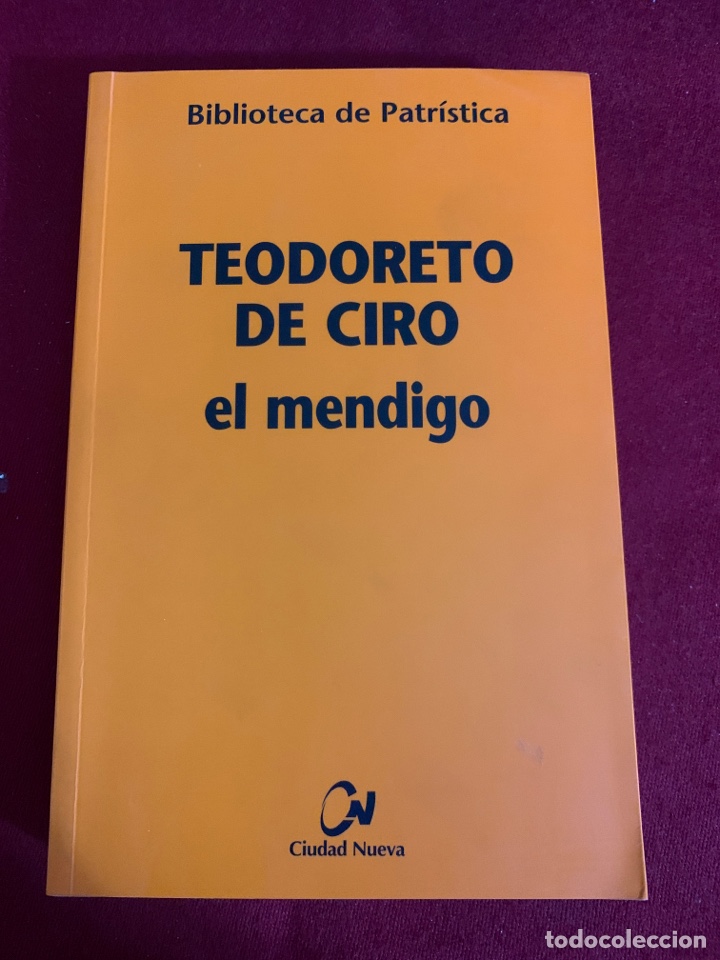 Libros de segunda mano: El mendigo. Teodoreto de Ciro. - Foto 1