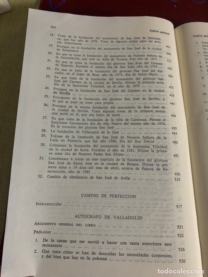 Libros de segunda mano: Obras Completas Santa Teresa de Jes&uacute;s. - Foto 14
