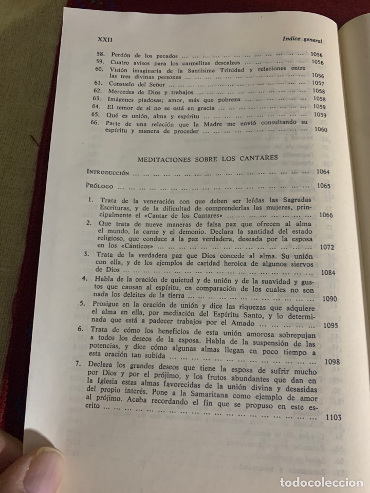 Libros de segunda mano: Obras Completas Santa Teresa de Jes&uacute;s. - Foto 24