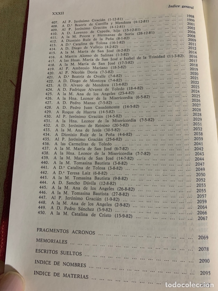 Libros de segunda mano: Obras Completas Santa Teresa de Jes&uacute;s. - Foto 34