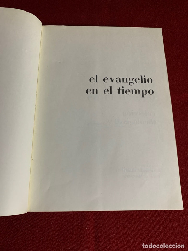 Libros de segunda mano: El evangelio en el tiempo. M.-D. Chenu. - Foto 5