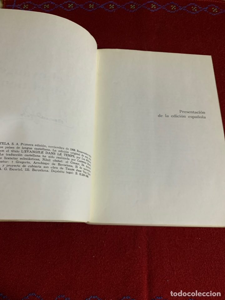 Libros de segunda mano: El evangelio en el tiempo. M.-D. Chenu. - Foto 6