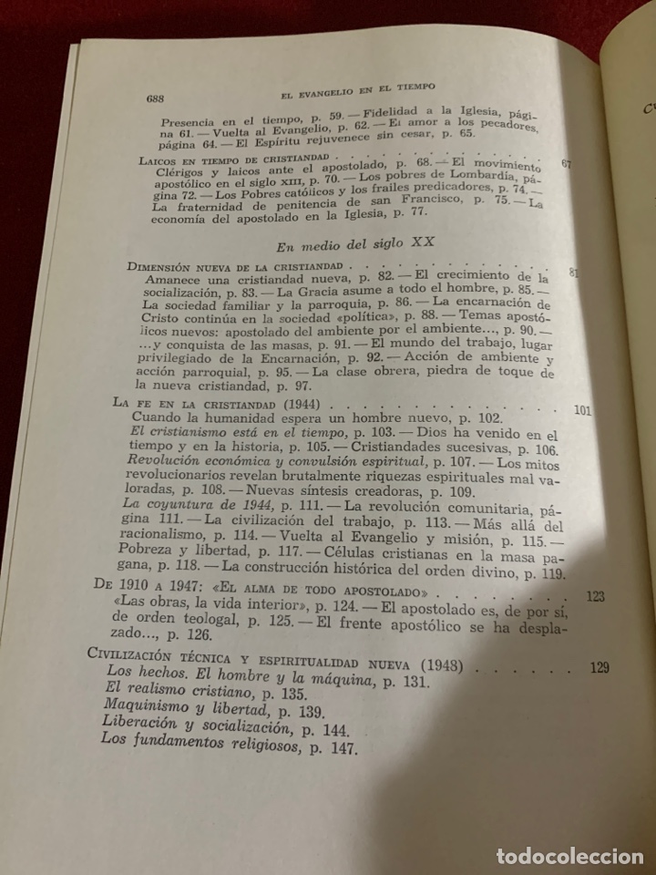 Libros de segunda mano: El evangelio en el tiempo. M.-D. Chenu. - Foto 8