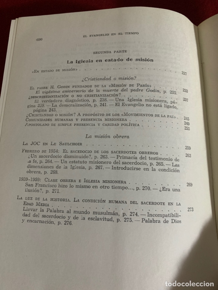 Libros de segunda mano: El evangelio en el tiempo. M.-D. Chenu. - Foto 10