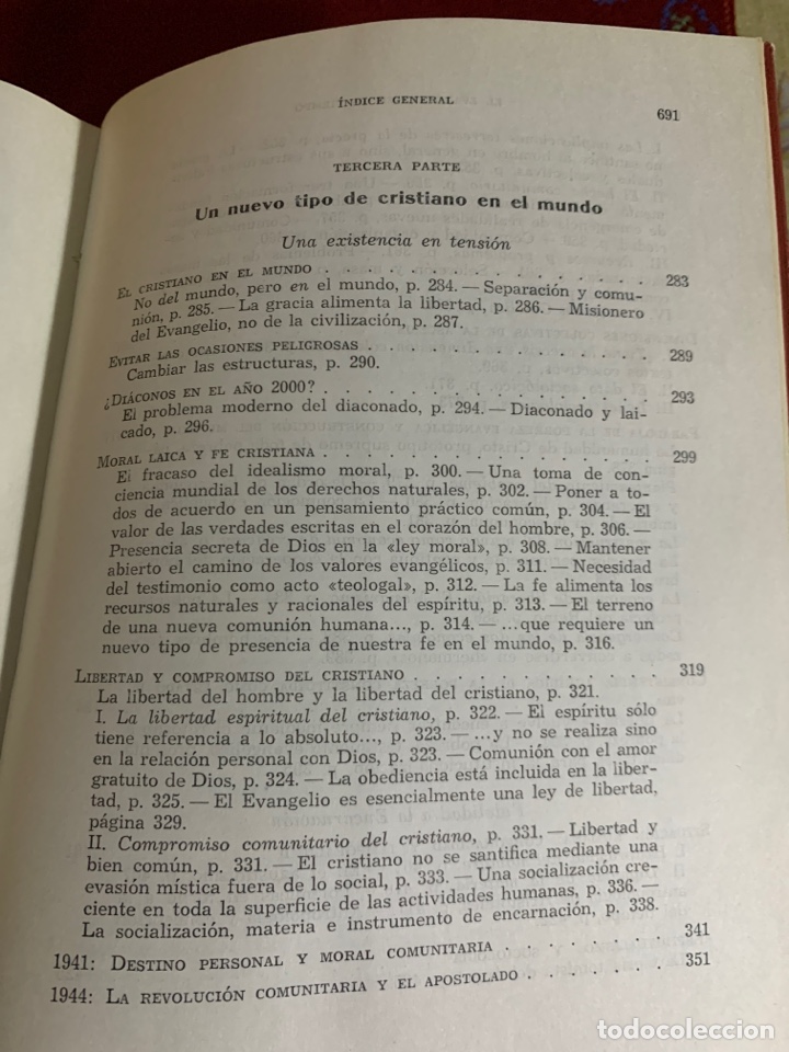 Libros de segunda mano: El evangelio en el tiempo. M.-D. Chenu. - Foto 11