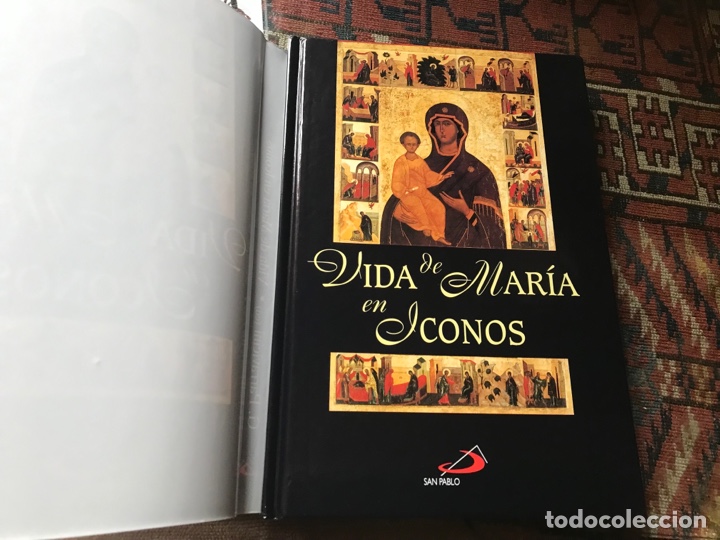 Libros de segunda mano: Vida de Mar&iacute;a en iconos. San Pablo. - Foto 1