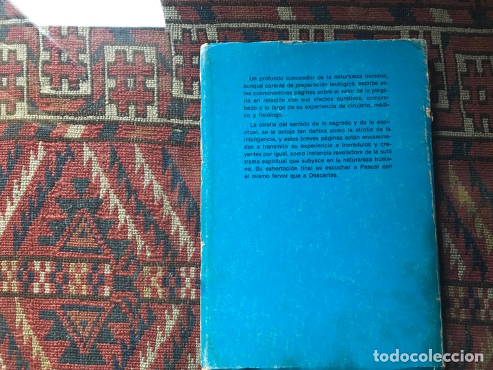 Libros de segunda mano: El poder de la plegaria. Alexis Carrell - Foto 3