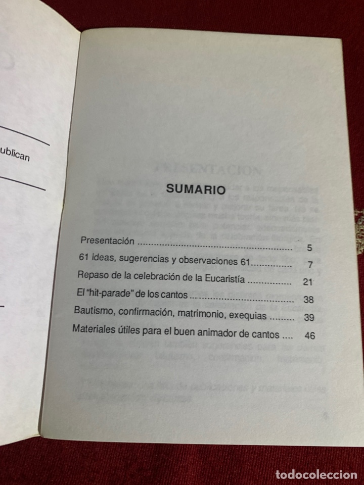 Libros de segunda mano: C&oacute;mo escoger y dirigir los cantos. Josep Lligadas. - Foto 3