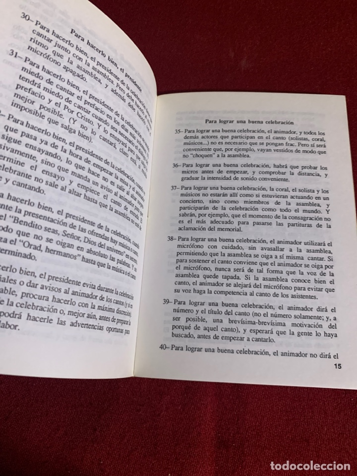 Libros de segunda mano: C&oacute;mo escoger y dirigir los cantos. Josep Lligadas. - Foto 4