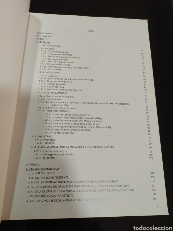 Libros de segunda mano: Las saetas en M&aacute;laga. Eusebio Rioja. - Foto 5