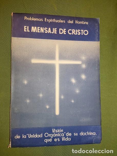 Gebrauchte B&uuml;cher: EL CATOLICISMO COMO DOCTRINA DE ORDEN UNIVERSAL-PROBLEMAS ESPIRITUALES DEL HOMBRE Y &rdquo;EL MENSAJE DE C