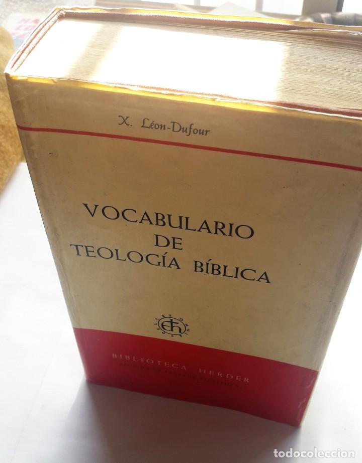 Vocabulario De Teología Bíblica. (xavier Leon-d - Comprar Libros De ...