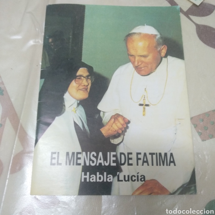 Libros de segunda mano: Librito EL MENSAJE DE F&Aacute;TIMA.Habla Luc&iacute;a