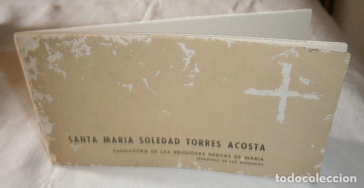 Libros de segunda mano: Santa Maria Soledad Torres Acosta fundadora de las religiosas siervas de Maria breve historia