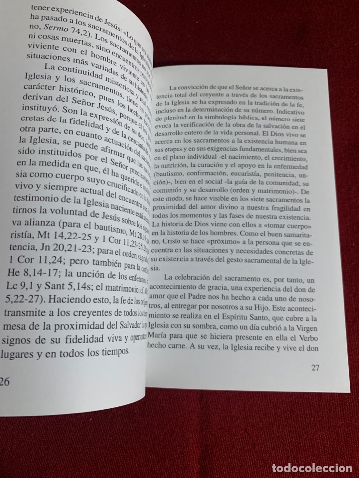 Libros de segunda mano: Introducci&oacute;n a los Sacramentos. Bruno Forte. - Foto 5