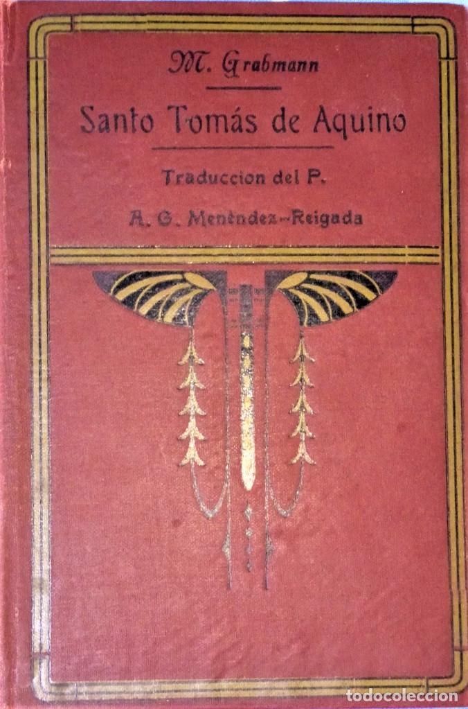 Libros de segunda mano: SANTO TOMAS DE AQUINO - M.GRABMANN - Foto 1