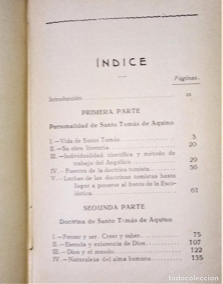 Libros de segunda mano: SANTO TOMAS DE AQUINO - M.GRABMANN - Foto 5