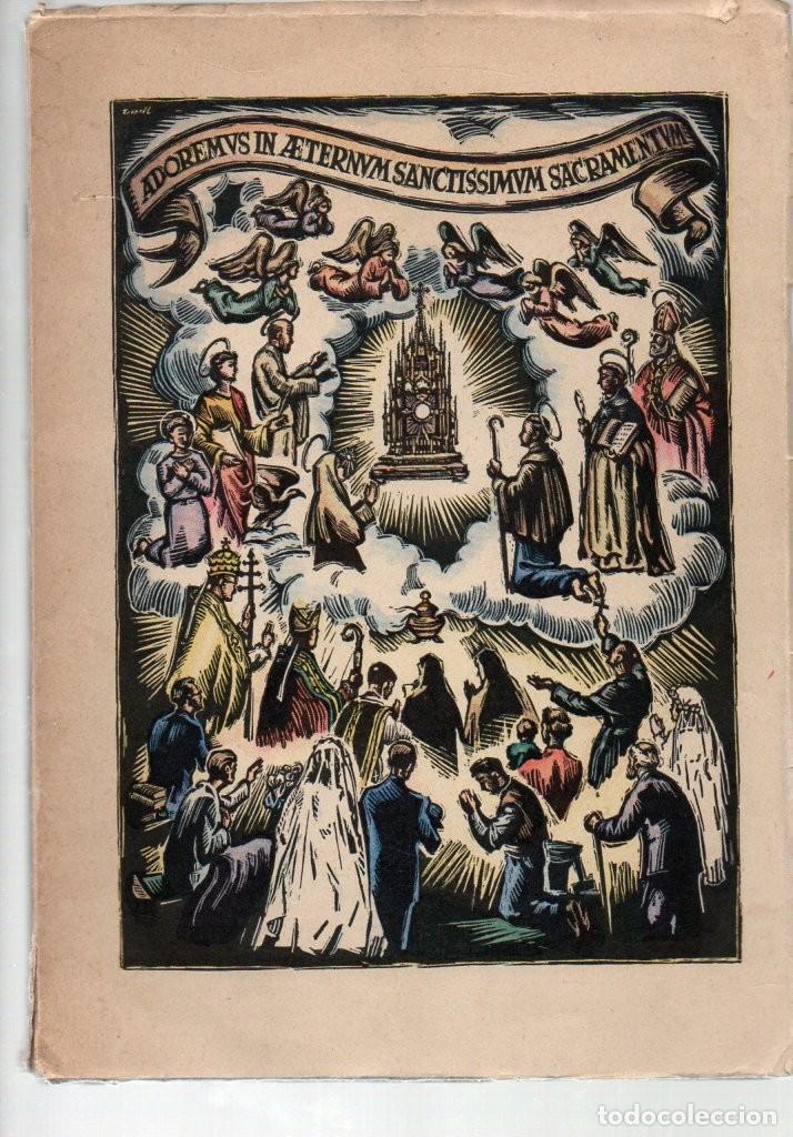 Libros de segunda mano: ADOREMUS IN AETERNUM SANCTISSIMUM SACRAMENTUM. N.&ordm; EXTRAORDINARIO SENDA 1951. GRAFICAS MARINA.