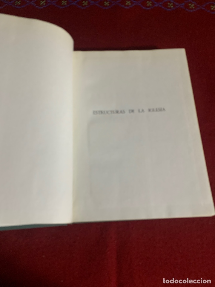 Libros de segunda mano: Estructuras de la Iglesia. Hans K&uuml;ng. - Foto 4