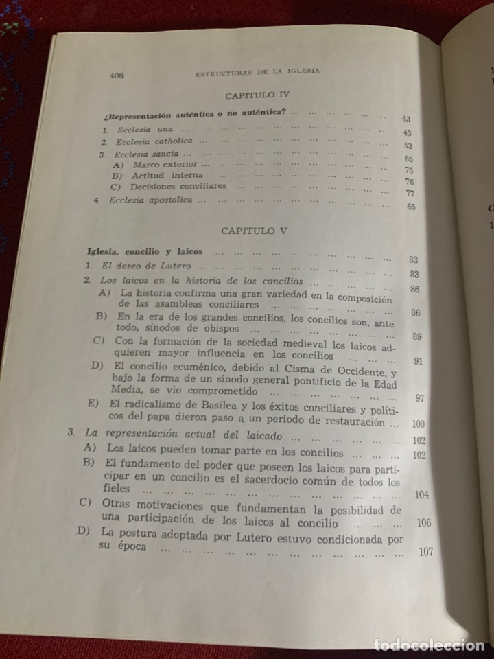 Libros de segunda mano: Estructuras de la Iglesia. Hans K&uuml;ng. - Foto 8
