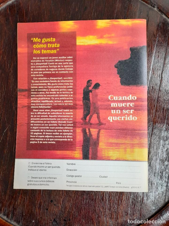Libros de segunda mano: Despertar 8 de julio de 2000 Testigos de Jehov&aacute; - Foto 2