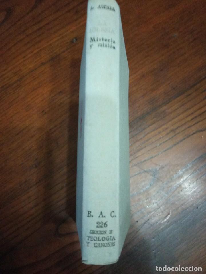 Libros de segunda mano: La Iglesia. Misterio y mision.BAC. - Foto 2
