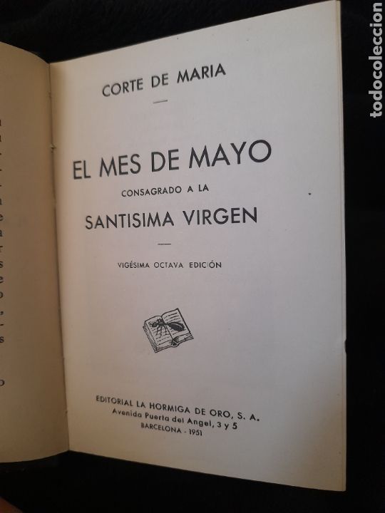 Libros de segunda mano: Mes de mayo, libro de 1951 - Foto 2