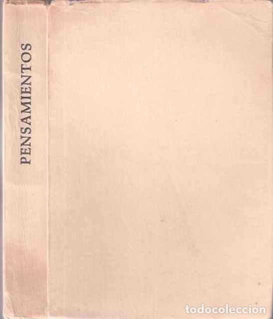 Libros de segunda mano: Pensamientos - Domingo, Antonio - Foto 1