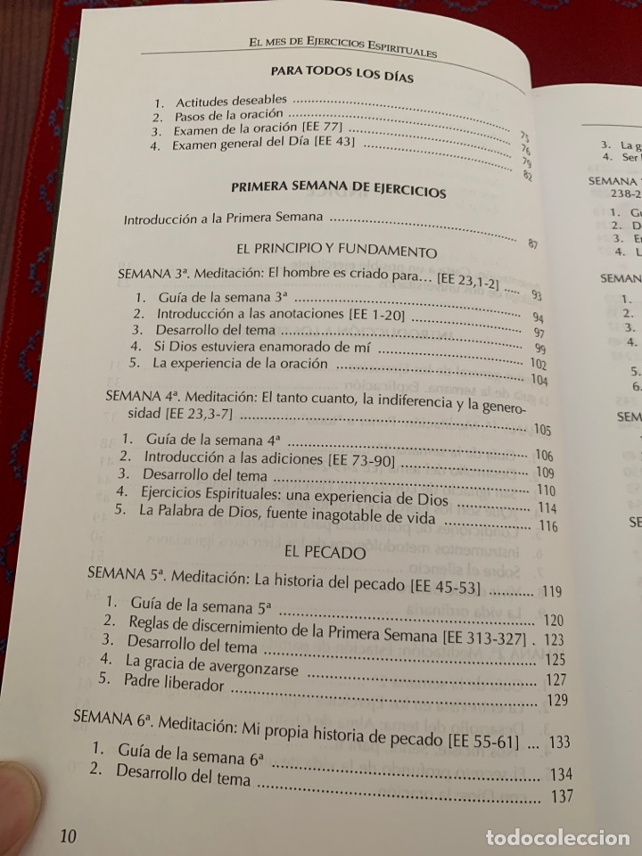 Libros de segunda mano: El mes de Ejercicios Espirituales de San Ignacio de Loyola en la vida corriente. - Foto 7