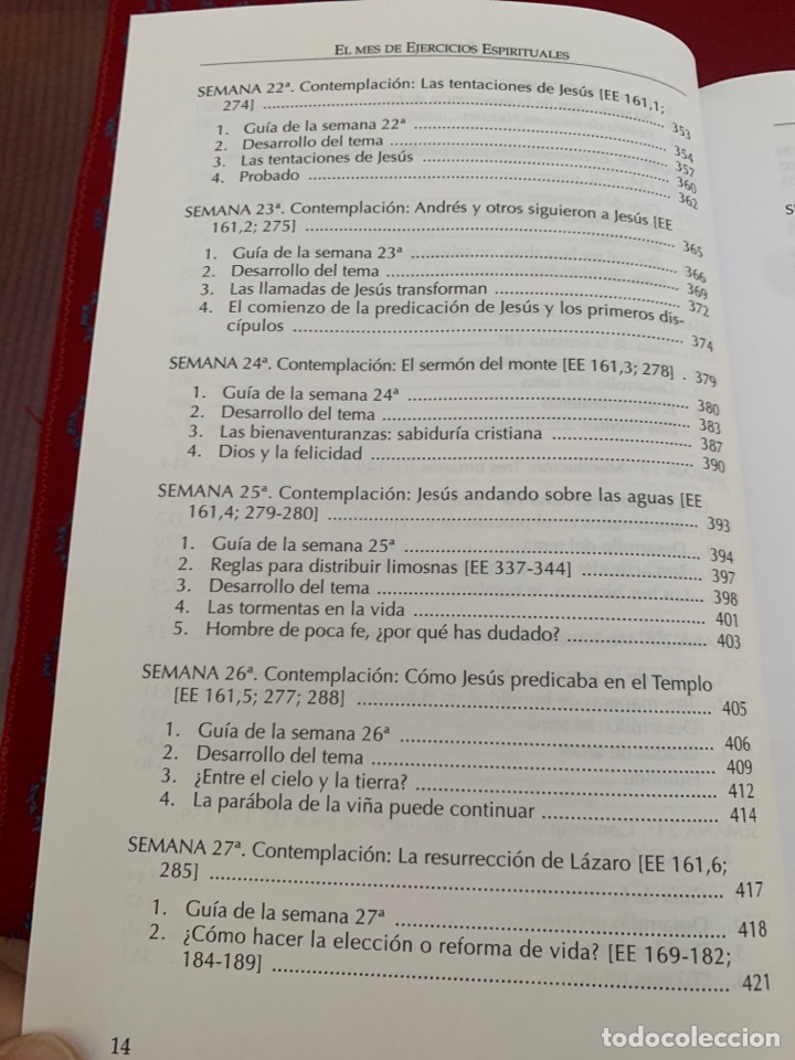 Libros de segunda mano: El mes de Ejercicios Espirituales de San Ignacio de Loyola en la vida corriente. - Foto 11