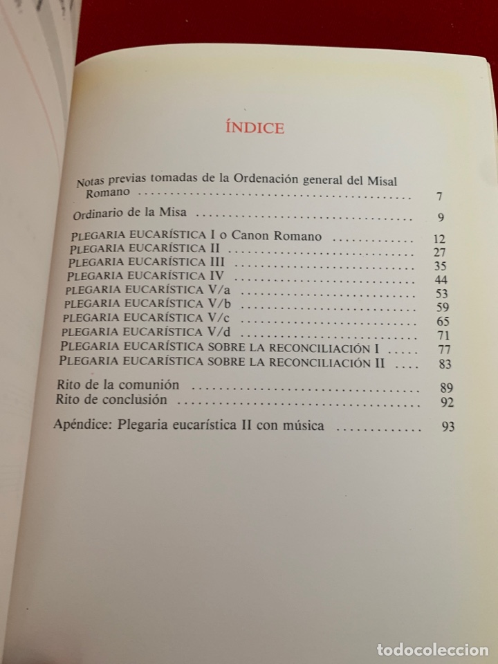 Libros de segunda mano: Concelebraci&oacute;n de la Eucarist&iacute;a. - Foto 6