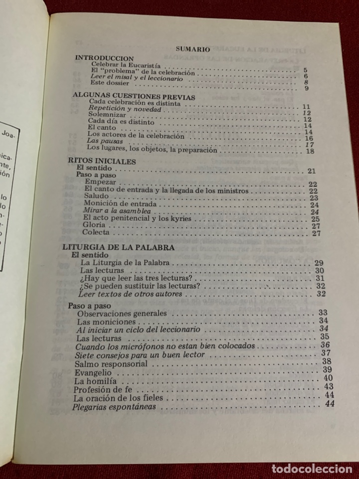 Libros de segunda mano: Comprar la misa dominical, paso a paso. Josep Lligadas. - Foto 3