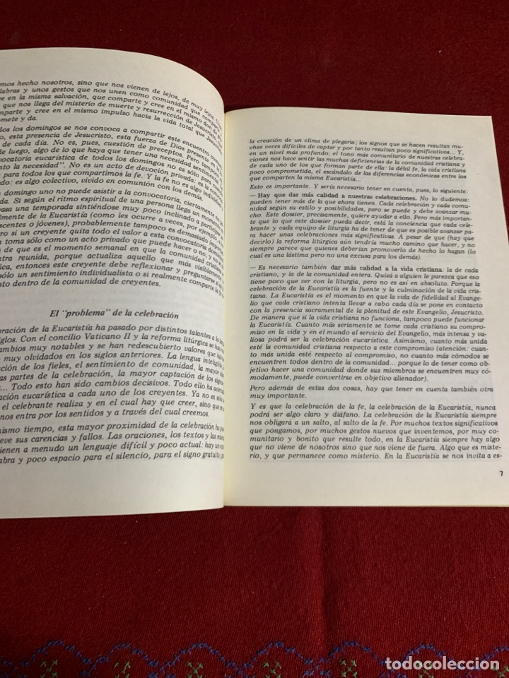 Libros de segunda mano: Comprar la misa dominical, paso a paso. Josep Lligadas. - Foto 5