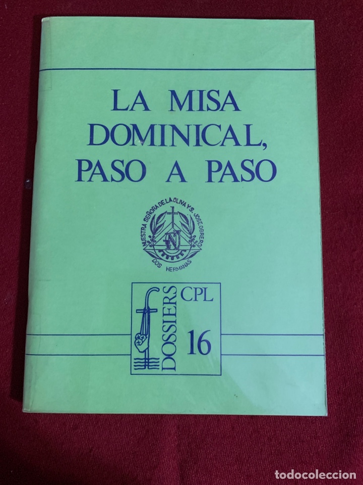 Libros de segunda mano: Comprar la misa dominical, paso a paso. Josep Lligadas. - Foto 1
