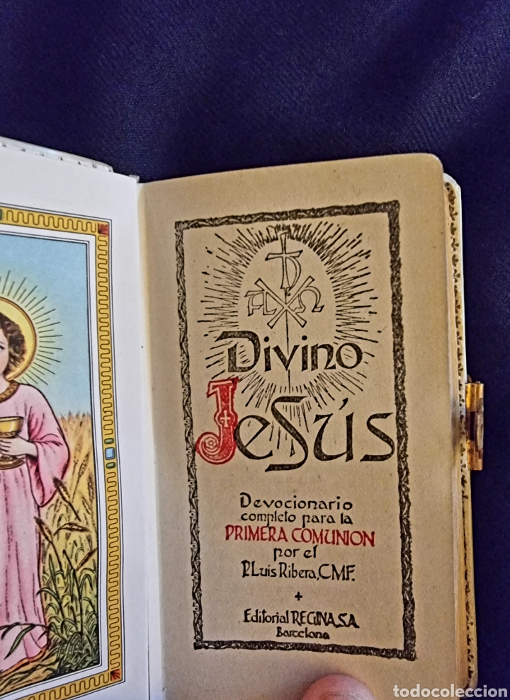 Libros de segunda mano: Devocionario antiguo 1951 nacar - Foto 3