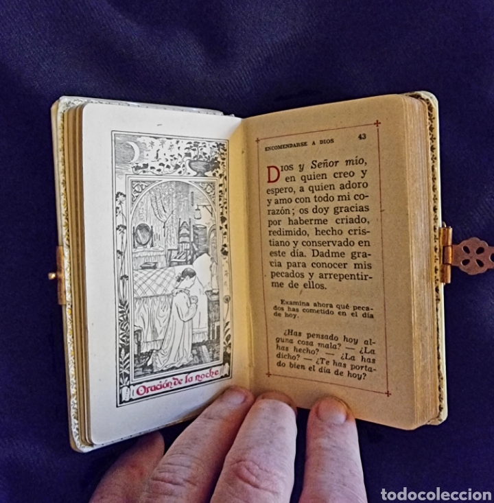 Libros de segunda mano: Devocionario antiguo 1951 nacar - Foto 5