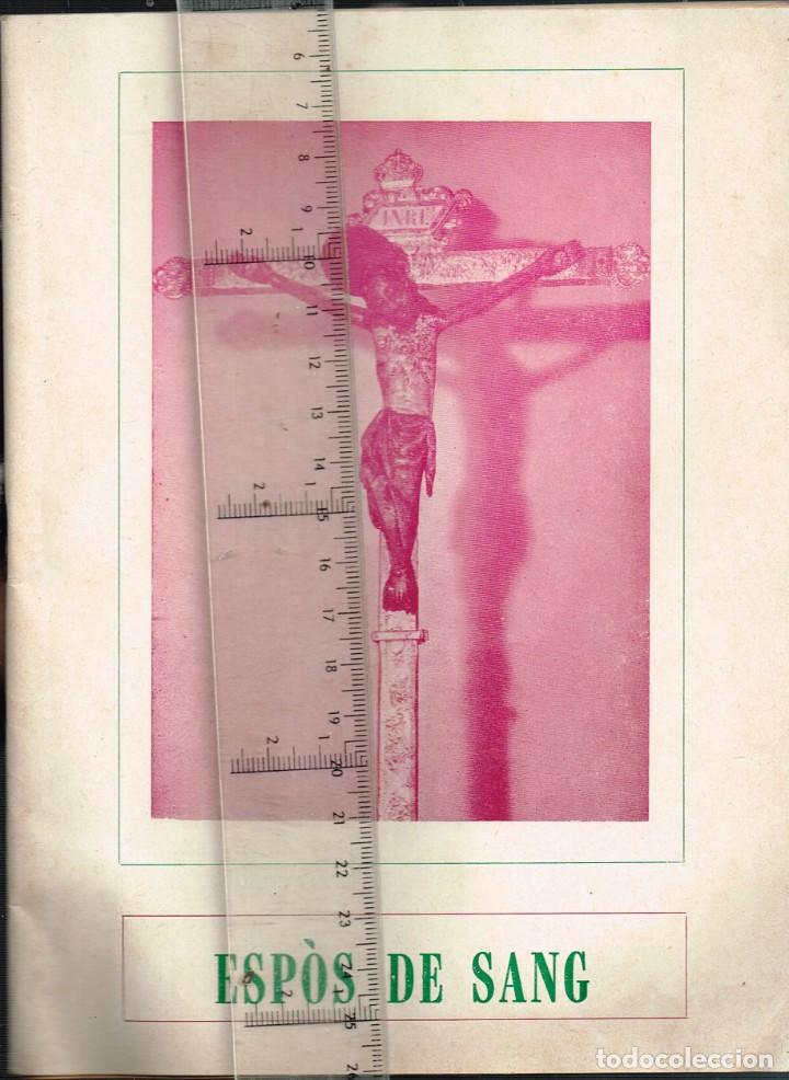Libros de segunda mano: 1976 ESP&Ograve;S DE SANG, MIQUEL SOL&Agrave; I DALMAU - PRIORS DEL SANT CRIST D&acute;IGUALADA + ADORACI&Oacute; 5 LLAGUES (2)