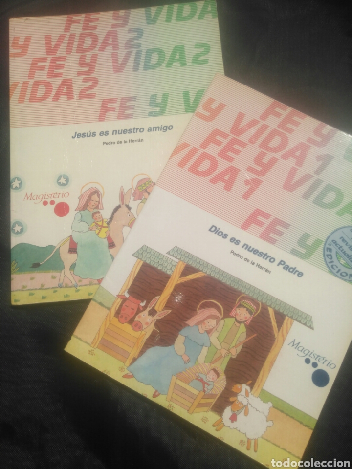 Libros de segunda mano: Fe y vida. 1 y 2. Pedro de la Herr&aacute;n. - Foto 1