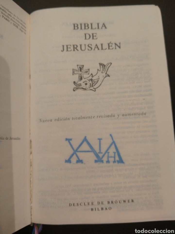 Libros de segunda mano: BIBLIA DE JERUSAL&Eacute;N. 1975. - Foto 2