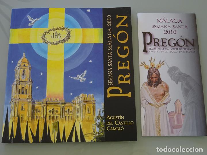 Second hand books: LIBRO RELIGIOSO SEMANA SANTA DE M&Aacute;LAGA. PREG&Oacute;N + PROGRAMA A&Ntilde;O 2010. 78P. 320GR