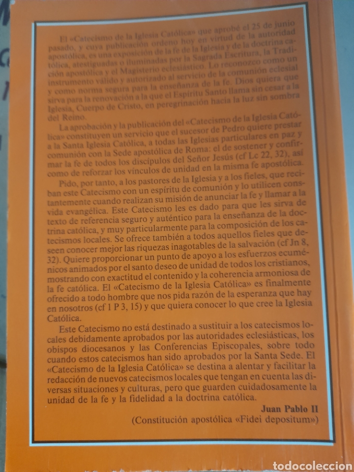Libros de segunda mano: Catecismo de la iglesia cat&oacute;lica - Foto 2